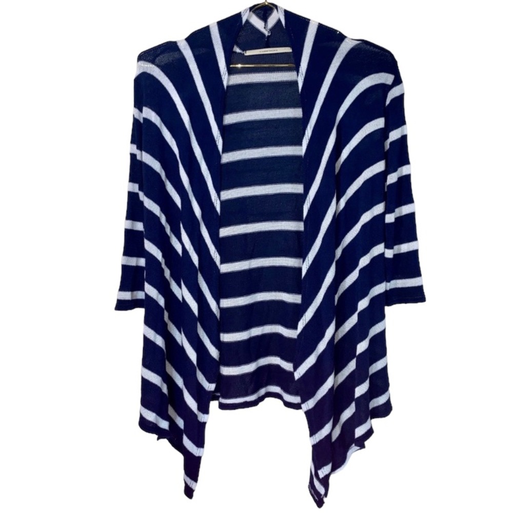 41 HAWTHORN Striped Lightweight Cardigan Sz M